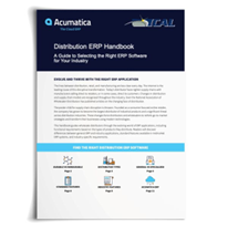 Acumatica ERP Enables Distribution Companies Handbook