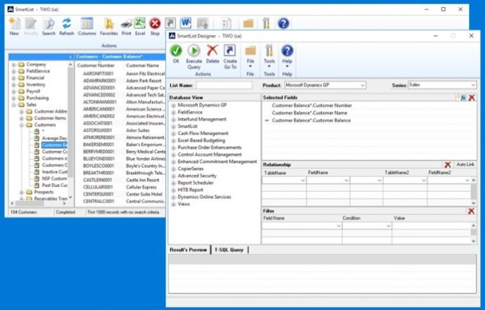 Microsoft Dynamics GP 2016 Feature of the Day – SmartLists from Favorites