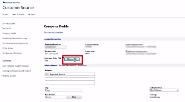 How To Set Up PIN Code to Place an Order With A New Dynamics GP Partner 2